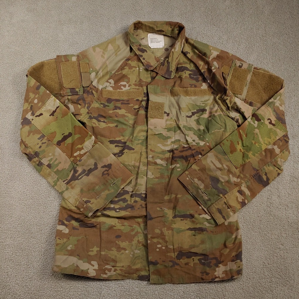 US Military Combat Shirt - Mens Medium Reg OCP Scorpion W2 8415-01-670-8044